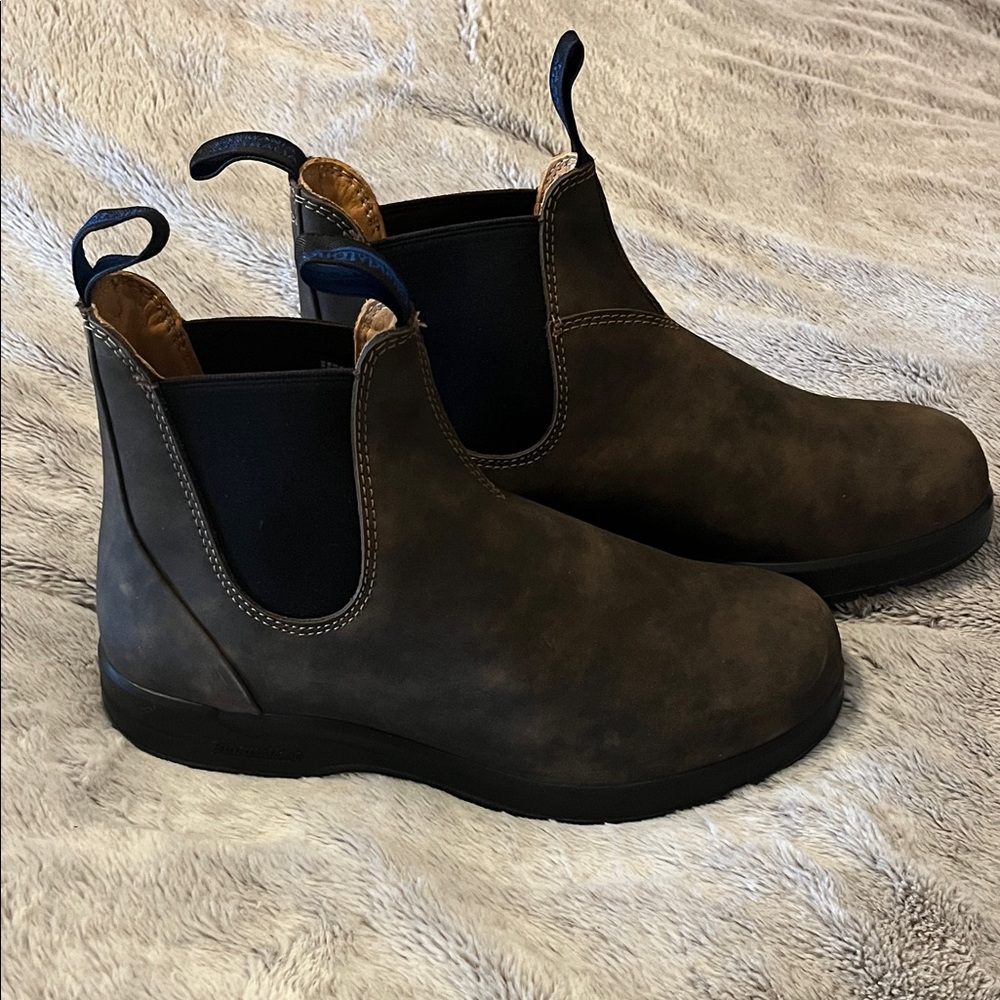 Blundstone THERMAL Rustic Brown Leather Chelsea Boots - Factory 2nds